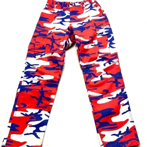 Rothco Camo Tactical BDU Pants Men Small Multicolor Cotton Cargo Pockets Outdoor - Picture 1 of 17