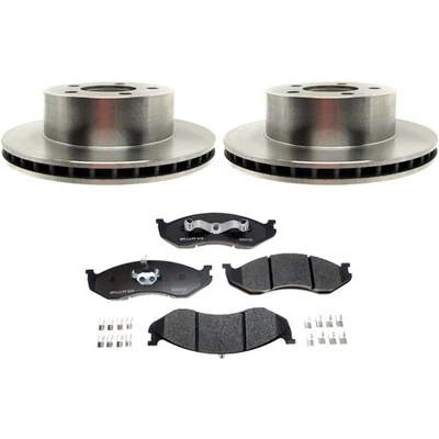 KIT-210513-561 Raybestos Disco de Freno y Kits de Pastillas Juego de 2 Ruedas Delanteras para Cherokee Foto 1 de 4