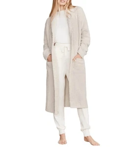 Barefoot Dreams $220 CozyChic Lite Chenile long Duster Cardi small New - Picture 1 of 10