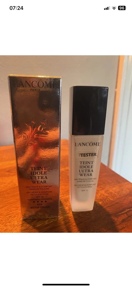 Lancome 30ml Teint Idole Ultra Wear Foundation High Coverage 026 Beige fauve - Image 1 of 1