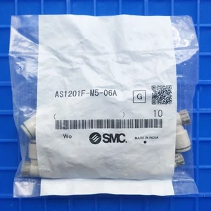 10PC New SMC AS1201F-M5-06A Speed Control Flow Valve Free Shipping - Picture 1 of 3
