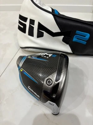 TaylorMade SIM2 MAX Driver Head Only 9 Degree Right-Handed Used #17 - Image 1 of 4
