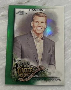 Scott Hanson 2022 Topps Allen & Ginter Chrome Green /99 - Picture 1 of 3
