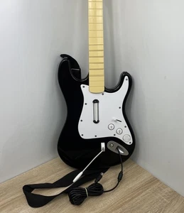 Rockband Guitar Hero Fender Stratocaster Guitar Controller Xbox 360 Read Desc B2 - Picture 1 of 14