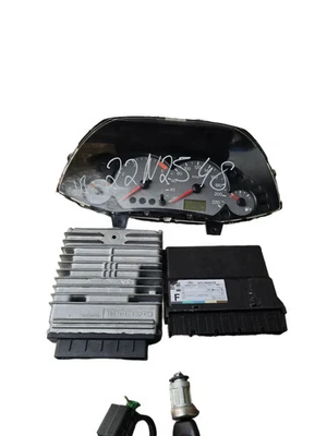 Ford Focus 1 Diesel Unità Controllo Motore Set 3M5112A650LC 74kW - Immagine 1 di 4