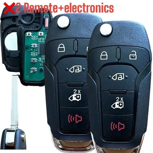 2 Replacement Keyless Entry for 2020 2021-2023 Ford Transit 5B Remote Key Fob - Picture 1 of 1