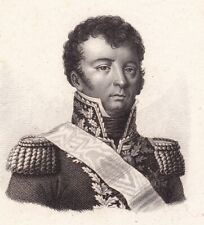 Portrait Général Vandamme Cassel Napoléon Bonaparte Premier Empire 1818