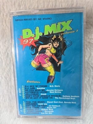 D.J. Mix 97 Volume 1 - Various Artists Cassette MEGA-MIXED BY MC MARIO 1996 ca37 - Image 1 of 2