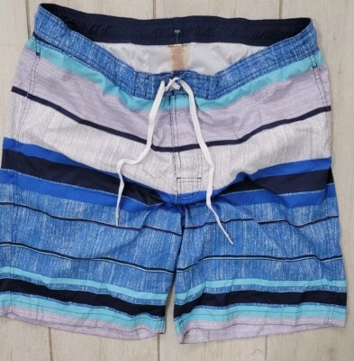 BAÑADOR MERONA para hombre con forro de malla y bolsillos BOARD SHORTS multicolor, talla XL Foto 1 de 4