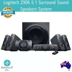 Logitech Z906 5.1 Surround Sound Speakers System 1000W Sound System - Picture 1 of 5