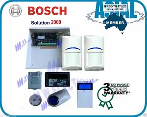 BOSCH alarm solution 2000 System +2 PIR Sensor Kit Gen 2 version 2.1 - Picture 1 of 1