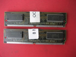 2 x 8MB = 16MB PS/2 72-pin EDO-Ram Texas i 60ns Arbeitsspeicher 100%ok von 1997 - Bild 1 von 3