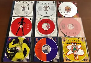 RuPAUL Supermodel RARE 9x CD ALBUM & SINGLE LOT Back To My Roots - A Shade Shady - Picture 1 of 12
