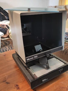 Micron 750 Microfiche Microfilm reader - Picture 1 of 24