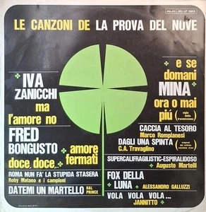 AAVV: Le Canzoni De La Prova Del Nove - LP Vinyl 33 RPM - Picture 1 of 3