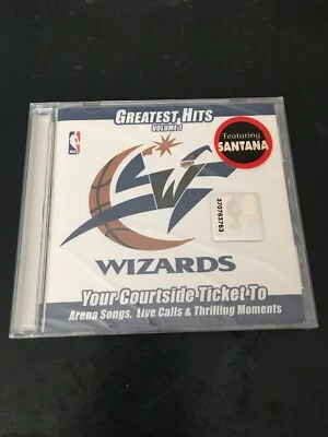 NEW! Washington Wizards Greatest Hits Vol. 1 Cd NBA BASKETBALL 2000 Santana OOP - Image 1 of 4