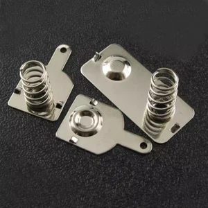 For AA Battery Holder Terminal Set Spring Solder Tab Compartment Handset Remote - Picture 1 of 7