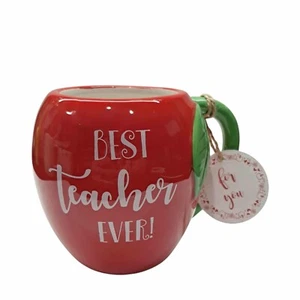 Becher in Apfelform Best Teacher Ever - Bild 1 von 9