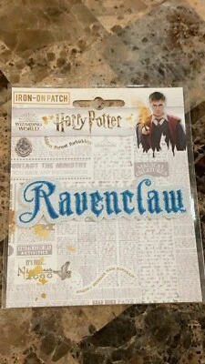 Harry Potter Ravenclaw Iron on Patch!! Set Of 2 - Image 1 of 2