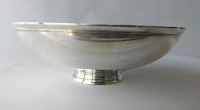 Georg Jensen 纯银 Sigvard Bernadotte 设计碗 990C — 第 1/4 张图片