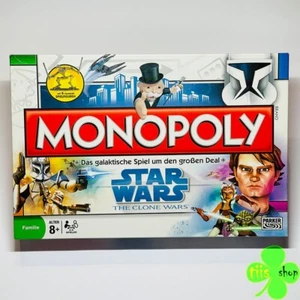Monopoly Star Wars Clone Wars Gesellschaftsspiel 2008 Inhalt NEU & unbespielt! - Bild 1 von 11