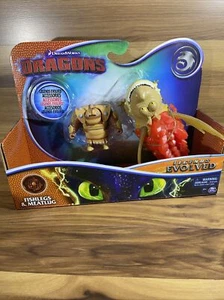 How To Train Your Dragon Legends Evolved Fishlegs & Meatlug Action Figure Toy - Picture 1 of 2