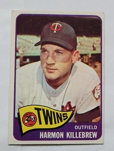 1965 Topps Harmon Killebrew Minnesota Twins Trading Card #400 - EX/MT - REDUCED! - Picture 1 of 2