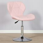 Cushioned Chair Swivel Small Adjustable Computer Desk Table Office Dining Pink