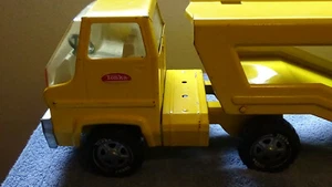 TONKA **** Vintage 50/60 era Yellow 2 deck Car Carrier - Picture 1 of 12