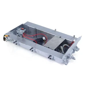 Metal Chassis W/Metal Smoke Unit Switch for Henglong 1/16 RC Tank 3898 USA M4A3 - Picture 1 of 9