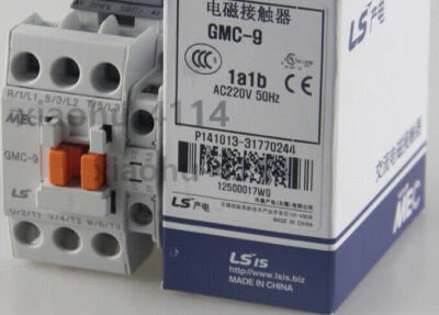 #LL 1PC NEW GMC-9 GMC9 AC220V    LS (LG) AC contactor - Image 1 of 3