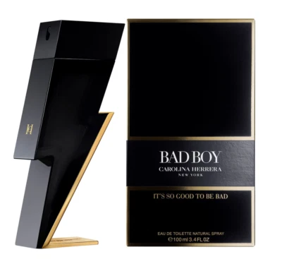CAROLINA HERRERA BAD BOY 100ML EAU DE TOILETTE SPRAY - NEW & SEALED
