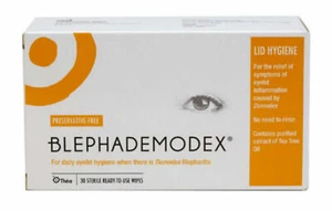 Blephademodex Toallitas estériles limpias para párpados, pestañas y faciales Demodex ácaros Thea - Imagen 1 de 6