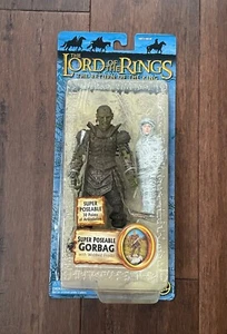 El Señor de los Anillos EL RETORNO DEL REY GORBAG SUPER POSABLE L 2004 ToyBiz NUEVO EN CAJA - Imagen 1 de 7
