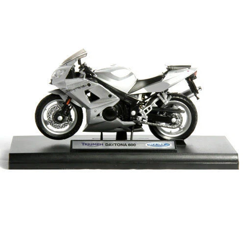 1:18 Triumph Die Cast Motorbike Kids Toy Bike Model Diecast Motorcycle New - Image 1 of 1