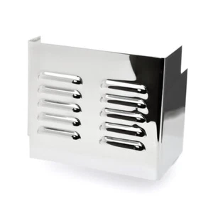 Chrome Louvered Battery Cover for Harley Sportster XL 1982-2003 OEM 66070-83T - Imagen 1 de 4