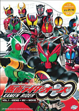 DVD Masked Kamen Rider OOO Complete Series (1-48 End +MV+Movie) English Subtitle
