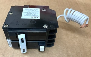 Eaton GFTCB220 GFCI Breaker 20A 10 kAIC, zweipolig, 120/240 V - Bild 1 von 5