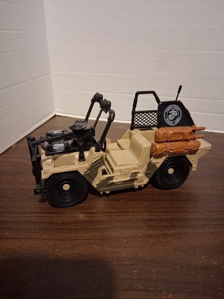 Chap Mei GI Joe Escala Exército Militar Caminhão Jeep Figura Veículo Vintage 2008 - Imagem 1 de 4