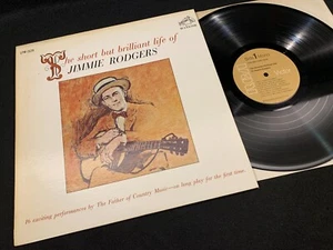Jimmie Rodgers "The Short But Brilliant Life of" RCA LPM-2634 (re) PROMO M- (C) - Picture 1 of 7