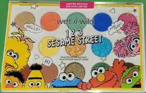 Wet N Wild Limited Edition "123 SESAME STREET " Palette For Eye & Face (SEALED) - Picture 1 of 6