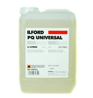 Ilford PQ Universal tanica 5 litri Sviluppo carta B/N