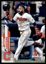 2020 Topps Opening Day Base #142 Carlos Santana - Cleveland Indians