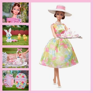 Barbie Signature Barbie 12 days of spring doll & accessories HRM27 BNIB IN HAND - Picture 1 of 12