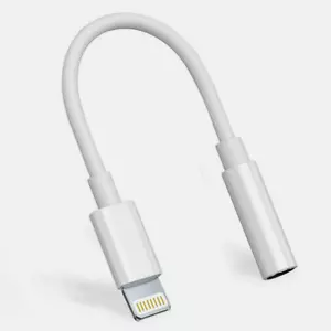 For iPhone to 3.5mm Audio Adapter Headphone Jack Aux For iPhone 14 13 12 11 X 8+ - Picture 1 of 16