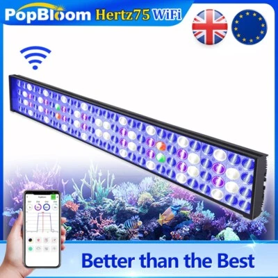 PopBloom Reef Aquarium Led Lighting Aquarium Reef Lights for Marine Coral Tank - Image 1 of 4