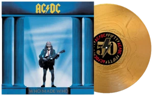 AC/DC - Who Made Who (LP) - 50th Anniversary Gold Vinyl - Picture 1 of 2