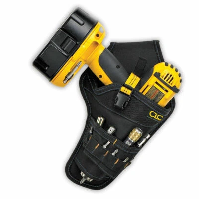 Custom LeatherCraft CLC 5023 - Cordless Drill Holster Tool Belt Pouch Holder - Image 1 of 2