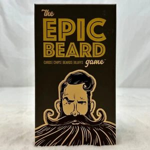 Tarjetas de juego The Epic Beard fichas barbas faroles de David Yearick nuevo sellado - Imagen 1 de 6