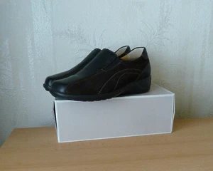 Hartjes Schuhe Halbschuhe Gr. 5 (38) schwarz-braun - Bild 1 von 5